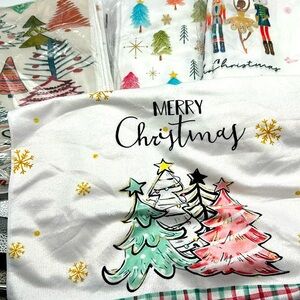 Seven Christmas Assortment of Hand Towels or Kitchen Towels